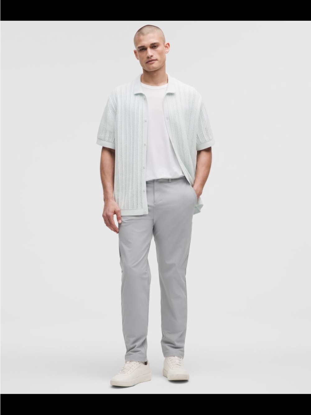 lululemon athletica Light Gray Men's Pants